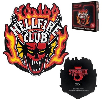 FaNaTtik Stranger Things Hellfire Club Medaillon - Offiziell lizenzierte limitie