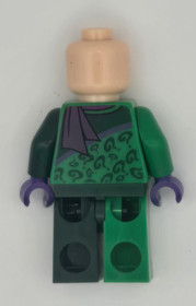 LEGO DC Superheroes Minifigure Riddler from set 76012 Batman: The Riddler Chase
