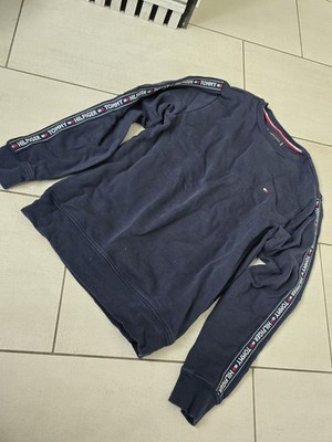 TOMMY HILFIGER Sweatshirt Pullover nachtblau Gr.M, Getragen Noch Gut