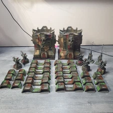 Warhammer 40K Imperial Strongpoint Aegis Defense Line + Imperial Bastion RARE