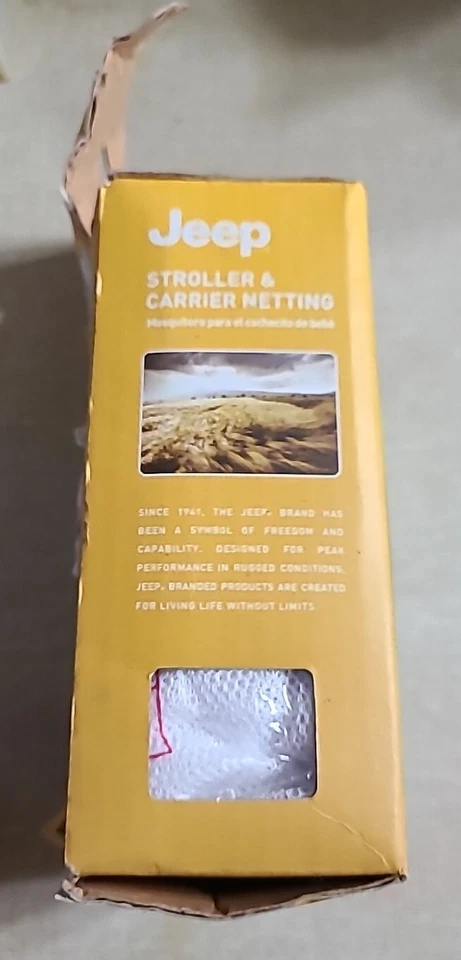 婴儿推车和背带网婴儿保护白色网蚊帐 - 全新 — 第 4/4 张图片