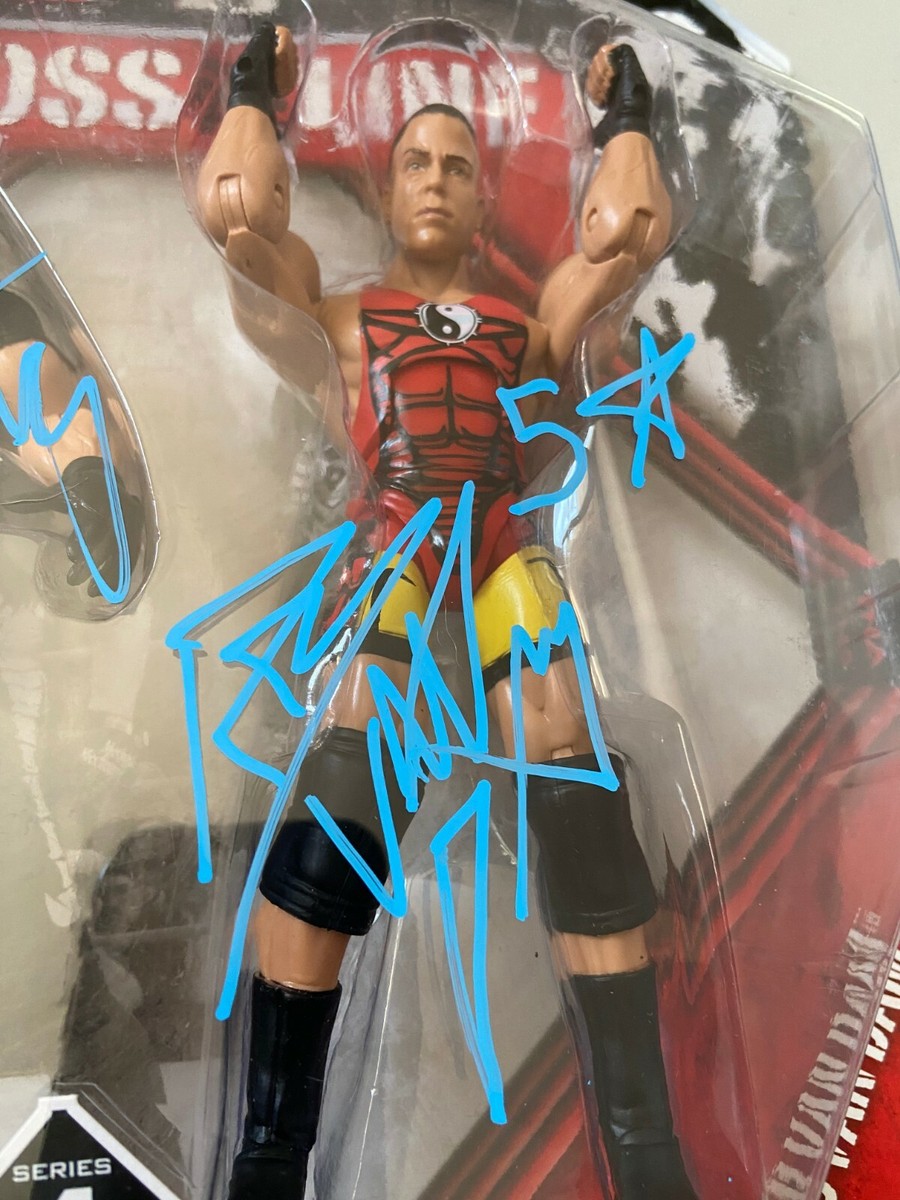 Signed Autographed TNA STING vs RVD ROB VAN DAM 2 Pack Wrestling 