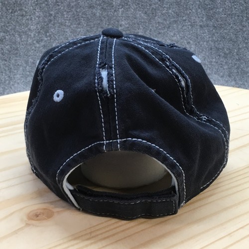 Adventure Awaits Baseball Cap Hat Mens Blue OS Adjustable Curved Brim District - Picture 6 of 13