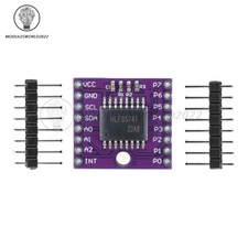 DC2.5-6V MCU-8574 PCF8574T Adapter Board Expansion Board Module I/O I2C IIC Port
