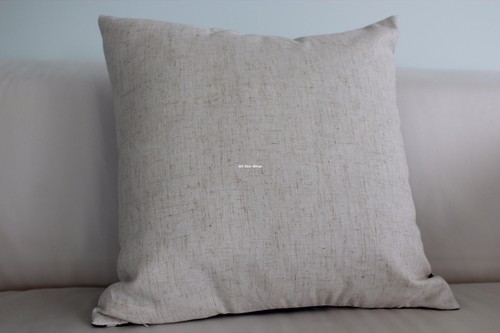 Vintage water color colorful Set Home Decor Linen CUSHION COVER PILLOW CASE 18" - Bild 2 von 9