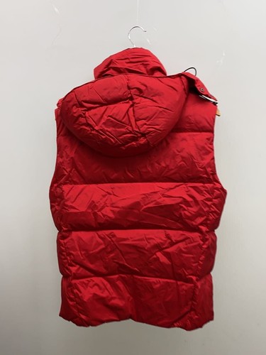 Polo Ralph Lauren PRL67 Red Down Vest S USA Patch Hooded Logo - Picture 2 of 4
