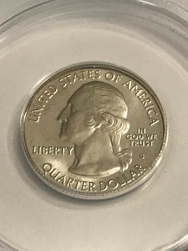 2014-S 25C ANACS - MS68 Great Smoky Mountains, NP - Picture 2 of 4