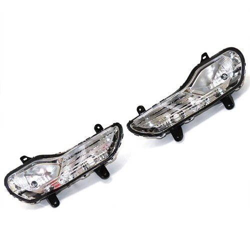 Pair Fit Ford Escape 2013-2016 Bumper Fog Lights Turn Signal Lamps Left+Right - Picture 7 of 12