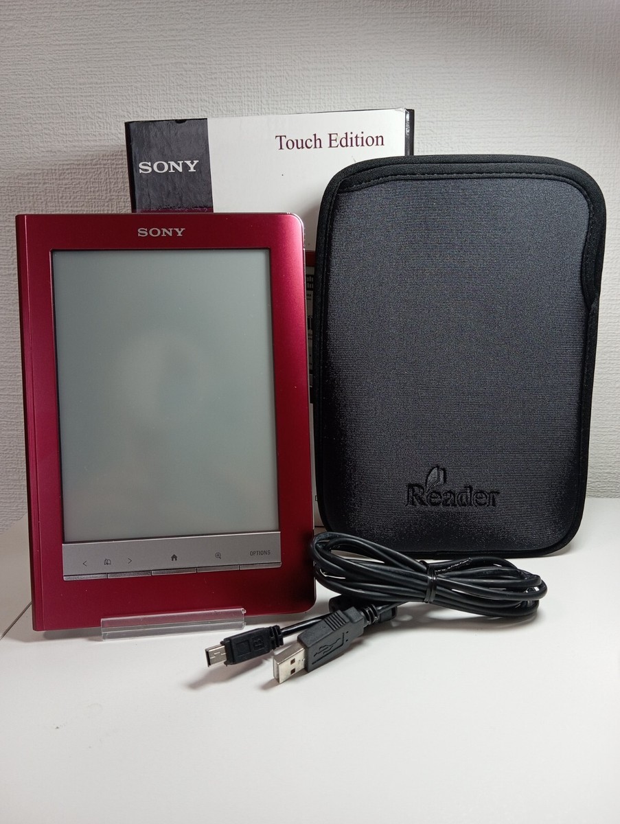 Sony Reader PRS-600 Touch Edition Red | eBay