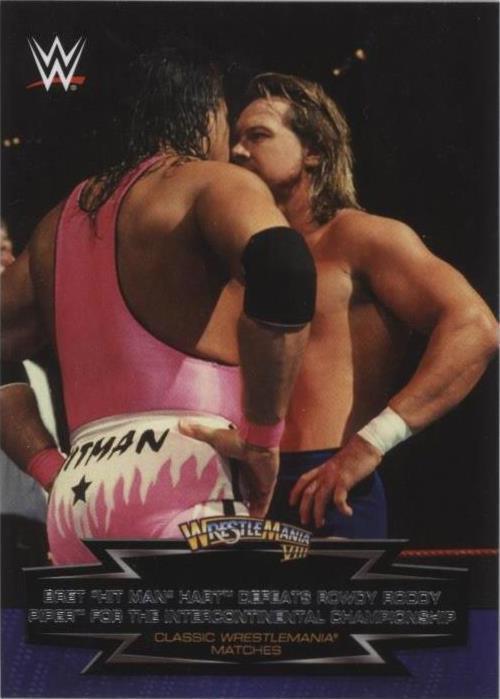 2015 Topps WWE Road to Wrestlemania - Bret Hart Roddy Piper #5 - 1 of 1