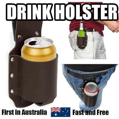 Mirrwin Ajustable Cintur/ón de Cervezas Cartuchera para Cerveza Beer Belt Cerveza Botellas Cinturon Negro Se Puede Utilizar Bares restaurantes Actividades de Fiesta Caminatas y Otras Actividades