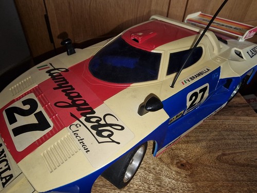 Diapet Yonezawa Lancia Stratos Turbo Campagnolo RC Car 1:12 Radio Control RARE - Picture 4 of 19