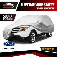 Ford Explorer 4 Layer Car Cover Fitted Outdoor Water Proof Rain Snow Sun Dust