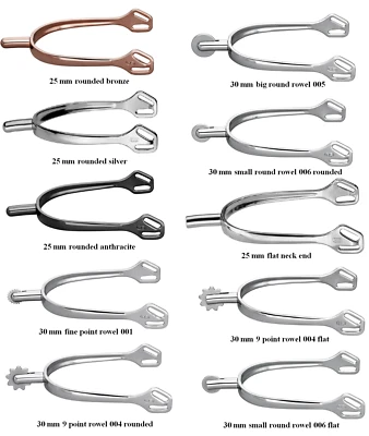 Sprenger Ultra Fit Spurs Balkenhol Befestigung Edelstahl alle Stile 47425