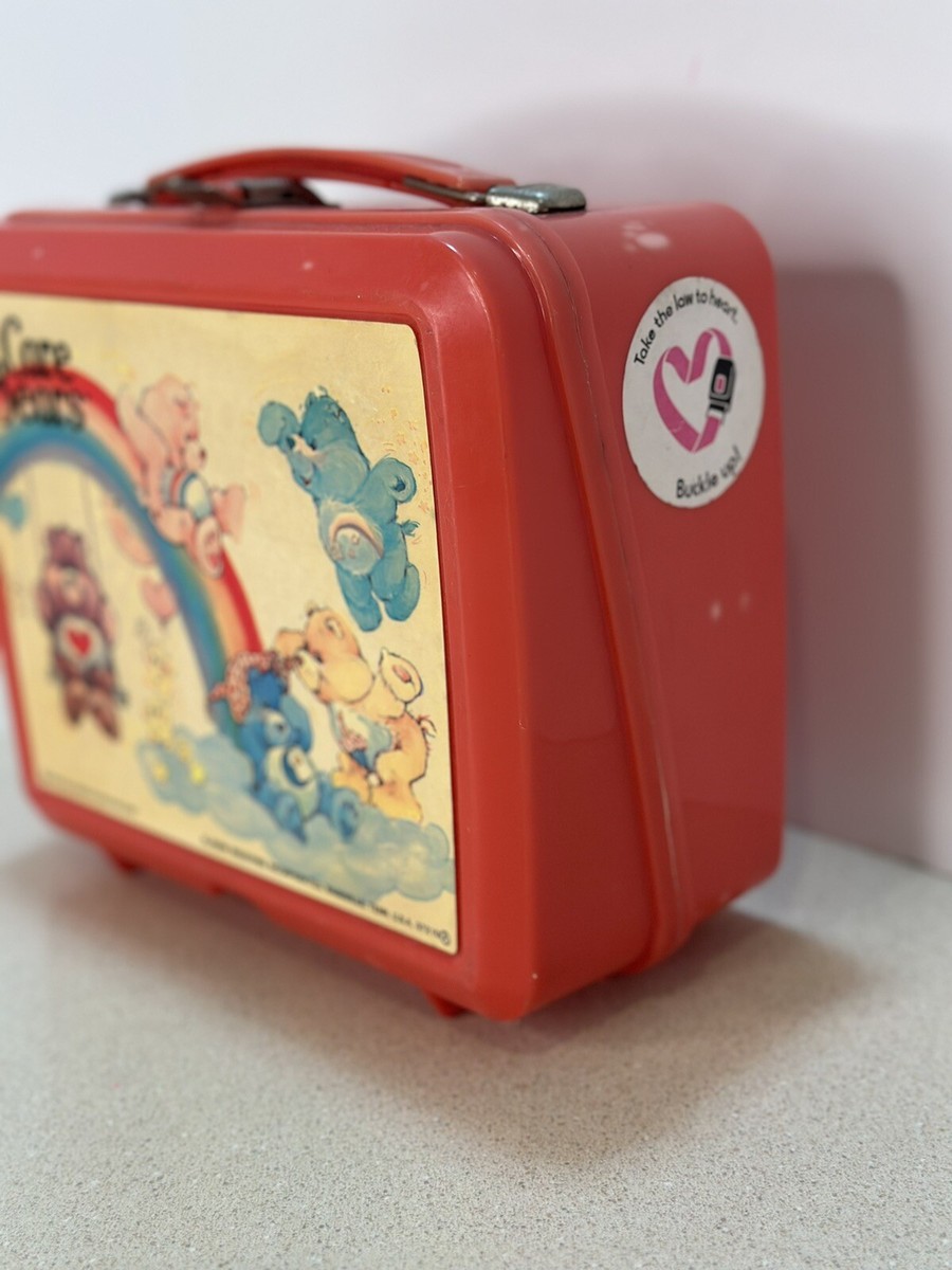 1980's Care Bears Lunchbox Red Aladdin No Thermos | eBay