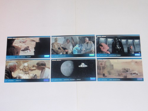 Star Wars A New Hope Widevision 1994 Complete 120 Card Set Topps yoda skywalker - Picture 21 of 24