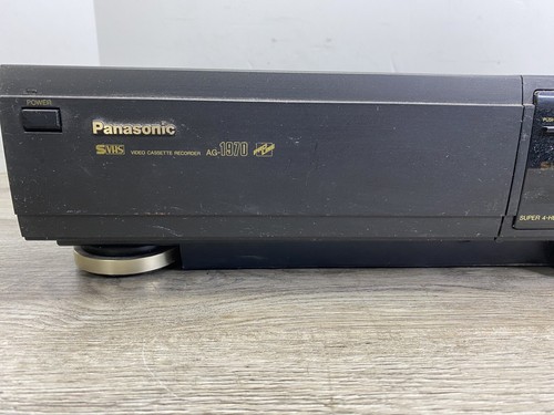 Videoregistratore Panasonic AG-1970P AG-1970 Pro-Line Editing S-VHS *Per ricambi/non funzionante* - Foto 3 di 13