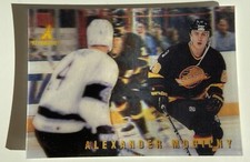 NHL Card-Alexander Mogilny-Ice Breakers-Pinnacle McDonalds 97-Canucks