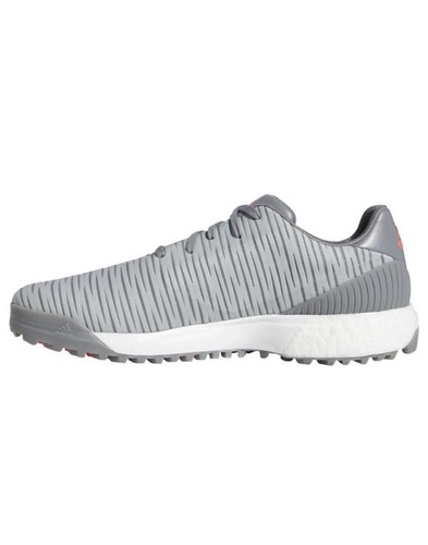 Scarpe da golf Adidas uomo CODECHAOS sportive grigio/rosso senza punte taglia 8,5 nuove EE9112 - Foto 7 di 9