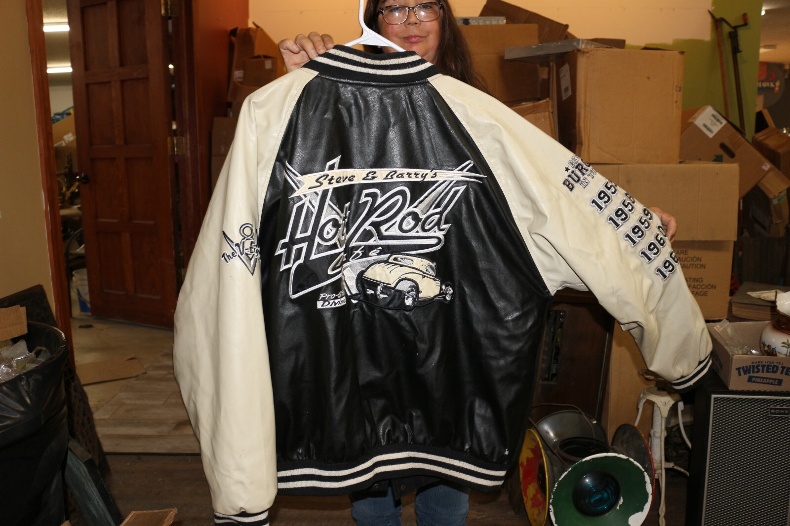 Vintage Steve & Barry's Hot Rod Cafe Staff The VEigh… Gem