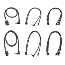 6Pin Graphics Card Power To DC12V Adapter Cable for Office Gaming PC 5.5x2.1mm