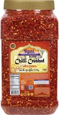 Rani Crushed Red Pepper Flakes Chilli (Pizza Type Cut) 5lbs (80oz) 2.27kg
