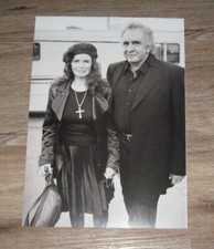 JAY BLAKESBERG Johnny Cash & June Carter original ONE page PHOTO