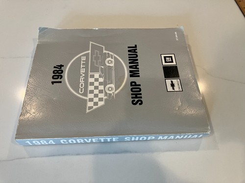 1984 84 Chevrolet Corvette Shop Service Manual OEM Original GM Like New - Picture 4 of 18