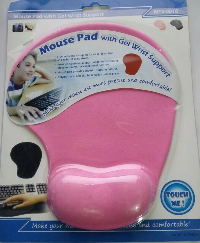 Ergonomic Mouse Pad with Wrist Support, Gaming Mouse Mat with Gel Wrist Rest, Ea - Image 2 of 4
