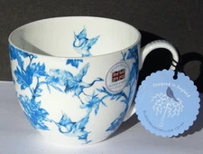 BLUEBIRD AND WILLOW FINE BONE CHINA COFFEE TEA MUG NEW DESIGN ENGLAND