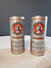 2 Vintage Guardian Service Cleaner by Century Metalcraft Corp Un-opened 8 oz Can