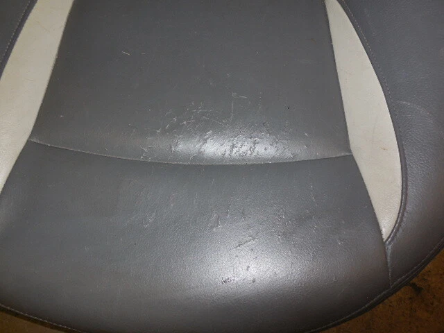 03-07 Saab 9-3 Aero SEDAN Rear Back Upper Lower Seat Cushion Assembly Gray - Image 3 of 4
