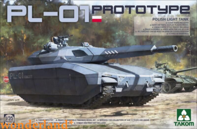 Takom 2127 1/35 Polish PL-01 Light Tank PROTOTYPE