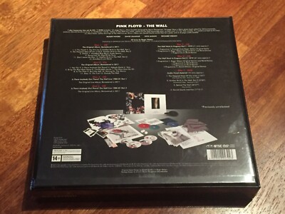 PINK FLOYD The Wall ORIG EMI 7 DISC IMMERSION BOX SET NEW SEALED