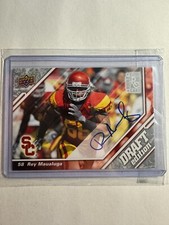 K158,156 - 2009 Upper Deck Draft Edition Autographs Silver #11 Rey Maualuga Auto