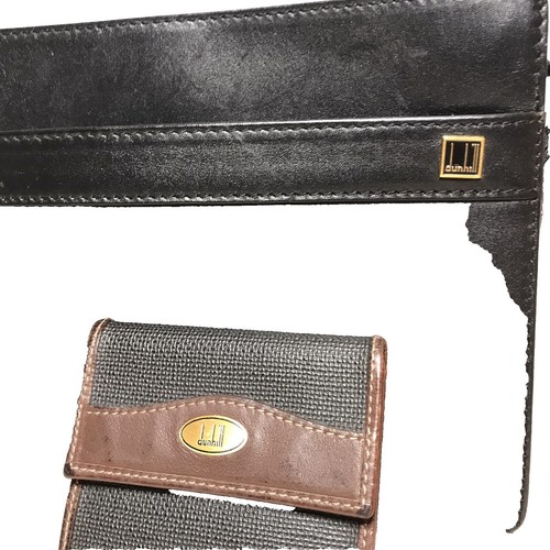 Dunhill L Canvas Weekender ダンヒル Dunhill Leather Trimmed Coated Canvas Weekender | eBay