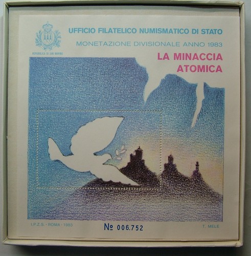Complete Set 1983 San Marino Without Box - Picture 3 of 3