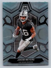 2024 Panini Mosaic Jakobi Meyers #116 Silver Prizm Raiders