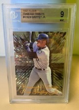 1997 fleer diamond tribute griffey
