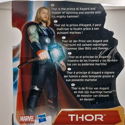 Hasbro Marvel Thor The Mighty Avenger 8" Deluxe Series Action Figure 2011 (New) - Imagen 9 de 10