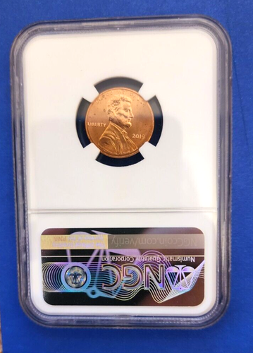 2019 Lincoln Penny REVERSE Die Crack MS66 RD "HIGH GRADE" - Picture 2 of 2