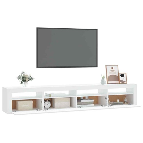 TV Schrank mit LED-Leuchten Lowboard Fernsehschrank mehrere Auswahl vidaXL - Bild 90 von 121