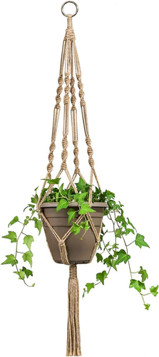 2 Pack Plant Hangers Indoor Hanging Planter Basket Decorative Flower Pot Holder - Picture 5 of 12