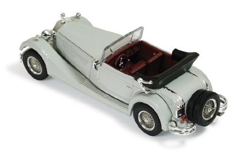 Ixo 1/43 Scale - MUS044 - Mercedes Benz SS 1933 - Grey - Picture 7 of 11
