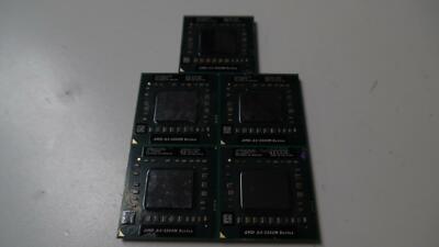 Lot of 5 AMD A4-3300M@1.9GHz CPU for Socket FS1 - AM3300DDX23GX - Tested