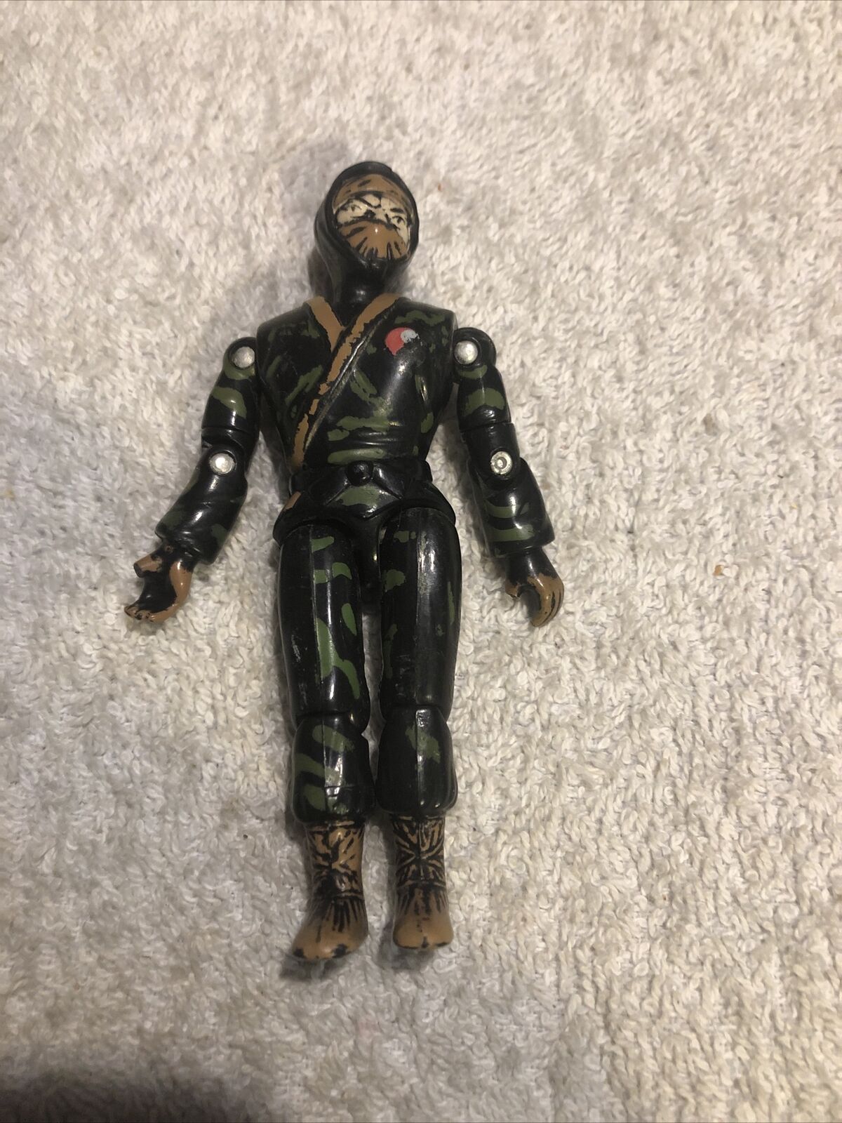 Vintage Lanard The Corps Action Figure KO GI Joe 1986 Ninja Hiro Yamato