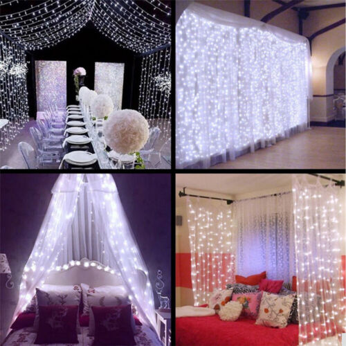 Xmas LED Fairy String Lights Party Christmas Tree Waterproof Outdoor Home Decor - Picture 10 of 21