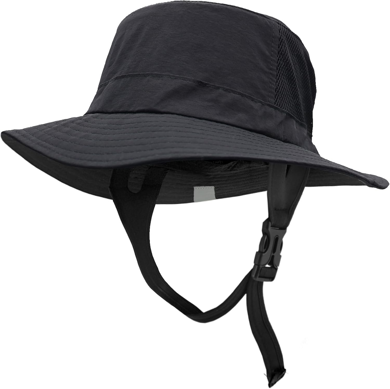 UPF 50+ Waterproof Surf Bucket Hat with Adjustable Chin Strap for Sun Protection