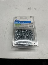Blue Hawk 1329446 15 ft #12 Single Jack Chain Zinc Plated 29lb 13kg Sealed New
