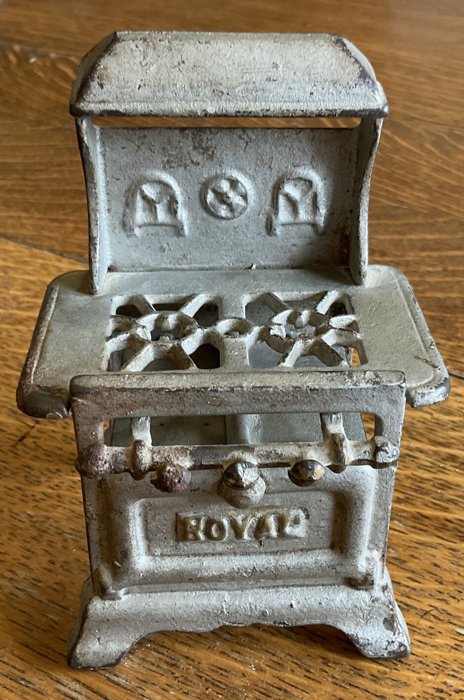 Antique Cast Iron Toy Wood Burning Cook Stove by Royal 1920u0026#039;s | eBay